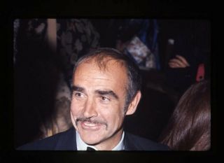 Sean Connery Smiling Vintage Candid 1970 
