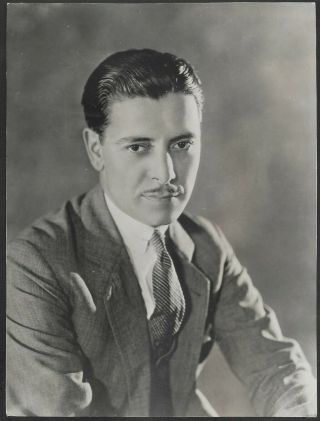 Ronald Colman 1920s Silent Film First National Promo Photo Kiki