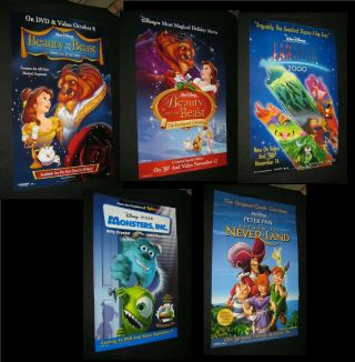 Beauty & The Beast Peter Pan Monster Inc Fantasia Special Art Pick 1