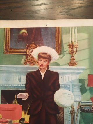 Vintage Lured Lucille Ball 1947 Movie Lobby Card 2 47 - 377 11x14 3