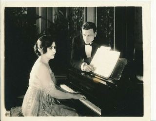 Clara Kimball Young Milton Sills Vintage 1920s Silent Film Photo