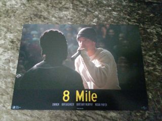 8 Mile Lobby Cards/stills - Eminem,  Brittany Murphy,  Mekhi Phifer