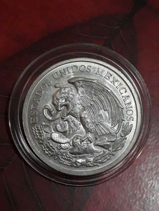 Batalla de Puebla 5 de Mayo 1862 1962 Mexico Silver Medal Centenario 2
