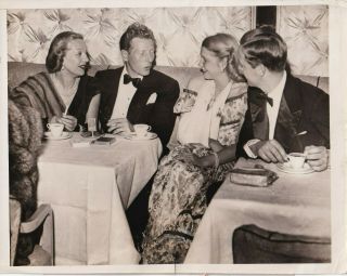 Gertrude Lawrence & Danny Kaye Portrait 1949 Orig Vintage Photo 353