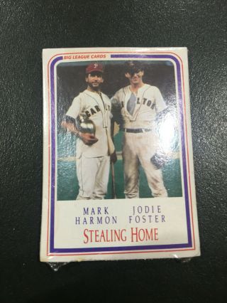 Stealing Home - Promo Baseball Cards (1988) Mark Harmon & Jodie Foster