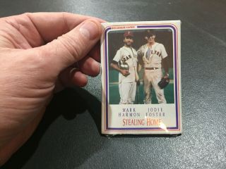 Stealing Home - Promo Baseball Cards (1988) Mark Harmon & Jodie Foster 3