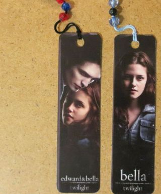 Twilight Movie Bookmarks Robert Pattinson Kristen Stewart Cam Gigandet Bookmark 2