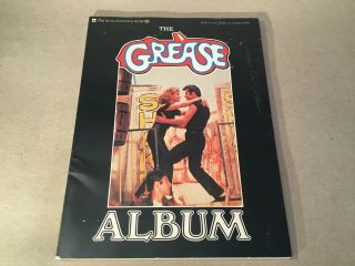 1978 The Grease Album Book Ariel Ballantine Books Paramount Pictures Made in USA 2