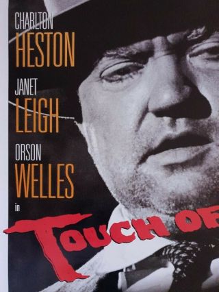 TOUCH OF EVIL 1 - sheet Movie Poster ORSON WELLES RR98 (1958) 3