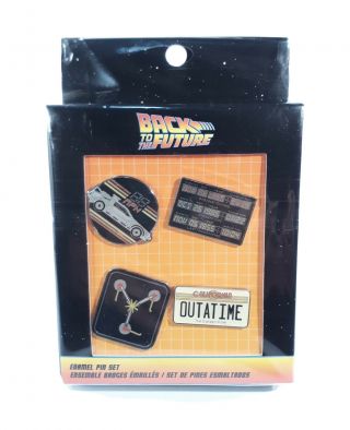 Funko Back To The Future Limited Edition Enamel Pin Set Walmart Exclusive