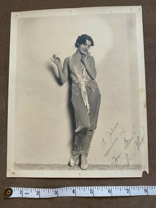 1929 Signed Movie Star Photo Sally Phipps