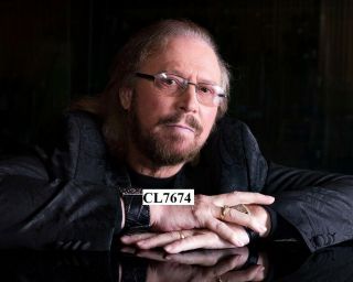 Barry Gibb Of Bee Gees Poses For Portrait At The Capitol Studios In Los Angeles