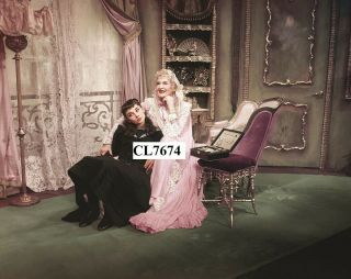 Audrey Hepburn And Cathleen Nesbitt In The Broadway Play 