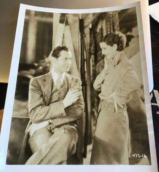 Norma Shearer,  Robert Montgomery Photograph