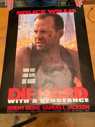 Die Hard Iii 1995 Movie Poster Bruce Willis