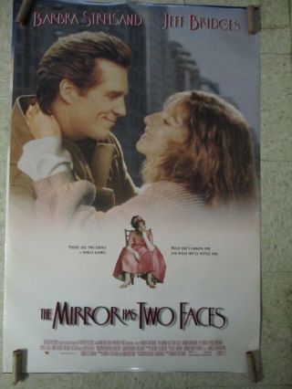 One Sheet Movie Poster Rolled The Mirror Has Two Faces 270