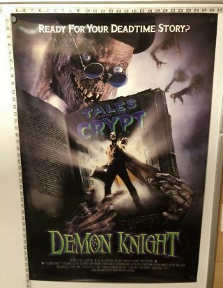Demon Knight Tales From The Crypt Movie Poster O/srare Not Folded 27x40