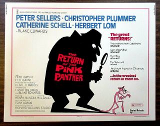 The Return Of The Pink Panther (1975) Rolled 22x28 - Peter Sellers,  Herbert Lom