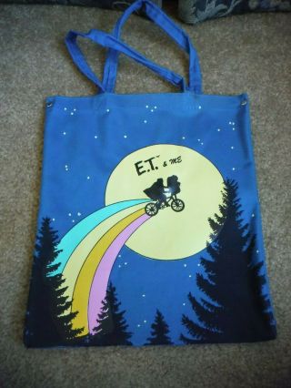 Vintage E.  T.  Extra - Terrestrial Et And Me Tote Bag