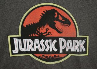 Universal Studios Classic Jurassic Park Movie T - Shirt Size 2xl