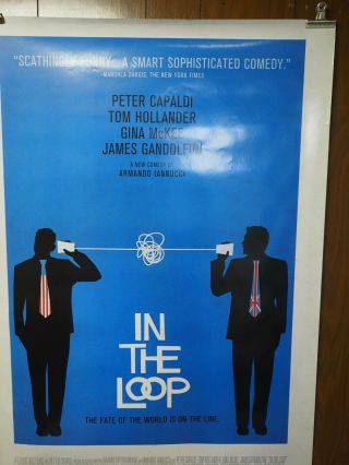 In The Loop 2009 One Sheet Movie Poster 27x40 "