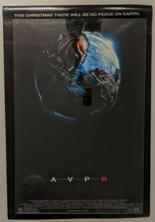 Avp Alien Vs Predator Requiem 2007 Movie Theater Poster Double Sided 27x40 Large