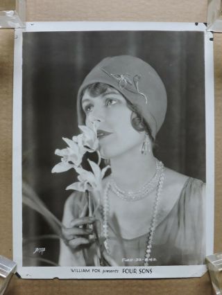 June Collyer Silent Glamour Portrait Photo 1928 Four Sons - John Ford
