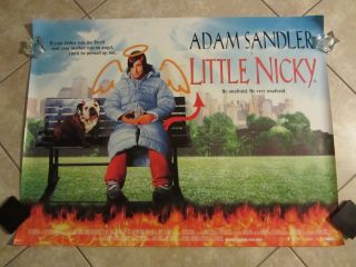 Little Nicky Movie Poster - Adam Sandler Poster - Uk Quad Poster