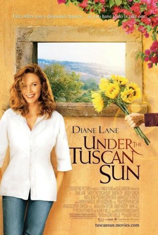 Under The Tuscan Sun Movie Poster 2 Sided 27x40 Diane Lane