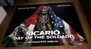 Sicario Day Of The Soldado 5ft Subway Movie Poster 2018 Josh Brolin Sicario 2