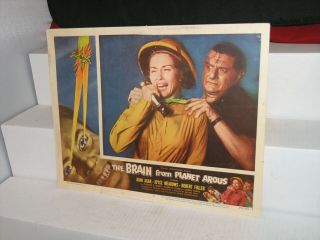 The Brain From Planet Arous Movie Poster Lobby Card 4 John Agar 1957