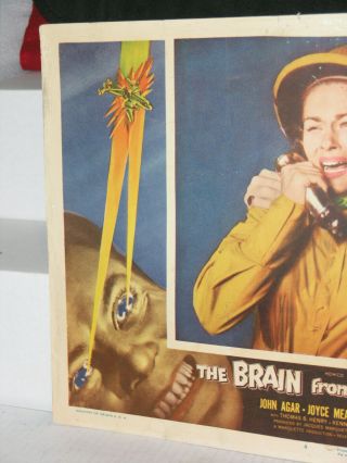 The Brain From Planet Arous Movie Poster Lobby Card 4 John Agar 1957 3