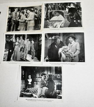 Abbot And Costello Meet Dr.  Jekyll And Mr.  Hyde 1953 Movie 5 Stills Boris Karloff