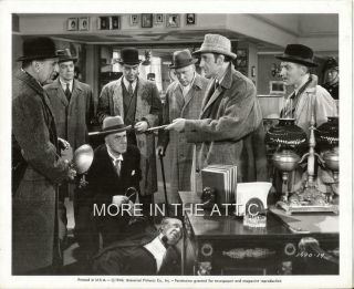 Universal Horror Pictures Star Basil Rathbone Sherlock Holmes Dressed To Kill 5