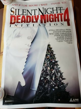 Silent Night,  Deadly Night 4 - Movie Poster - 1990