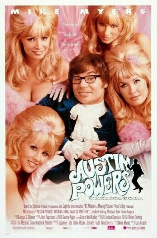 ✯Lot of 4 AUSTIN POWERS movie posters 27 