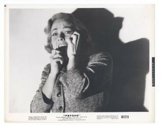 1960 Psycho 8x10 Vera Miles Scream Alfred Hitchcock