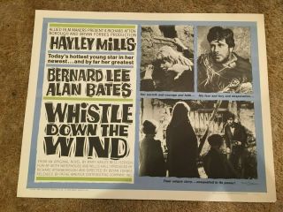 Whistle Down The Wind Haley Mills Hs 1962