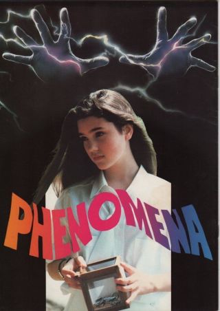 Phenomena (creepers) Japanese Souvenir Program,  Dario Argento,  Jennifer Connelly