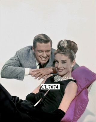George Peppard And Audrey Hepburn In The Movie 