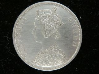 1862 India East India Company Queen Victoria One Rupee Z920