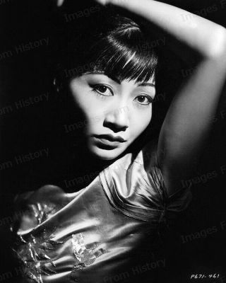 8x10 Print Anna May Wong Paramount Portrait 1937 9318