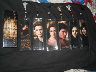 16 Twilight Movie Tassled Bookmark Set Jacob Edward Bella & More Neca Sh @@