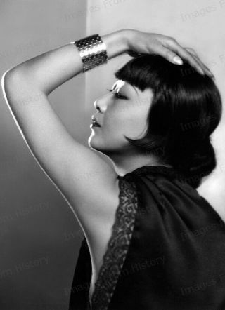 8x10 Print Anna May Wong Profile Portrait By Sasha 1929 2424