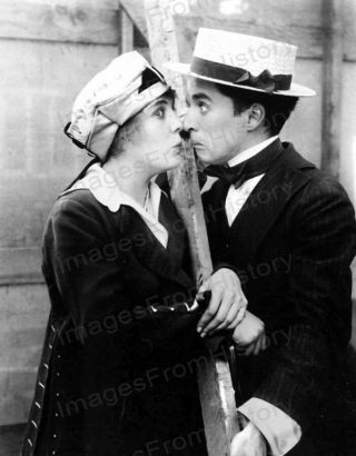 8x10 Print Charlie Chaplin Edna Purviance A Woman 1915 Ccai