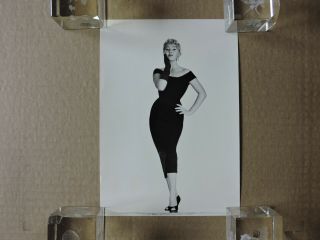 Dominique Wilms In A Tight Dress Orig Pinup Portrait Photo By Sam Levin 1950 