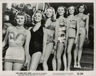 Diana Dors In A Bathing Suit 1951 Photo Lady Godiva Rides Again