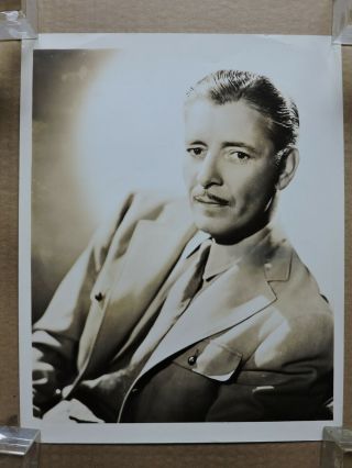Ronald Colman Portrait Photo By Schafer 1937 Lost Horizon - Frank Capra