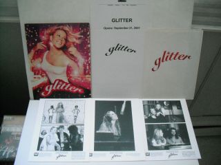 Mariah Carey Glitter 8x10 B&w Press Kit Photos,  Press Releases 2001