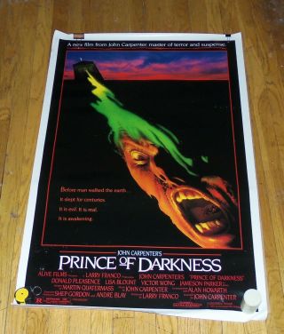 Prince Of Darkness - John Carpenter - Rolled Us One - Sheet